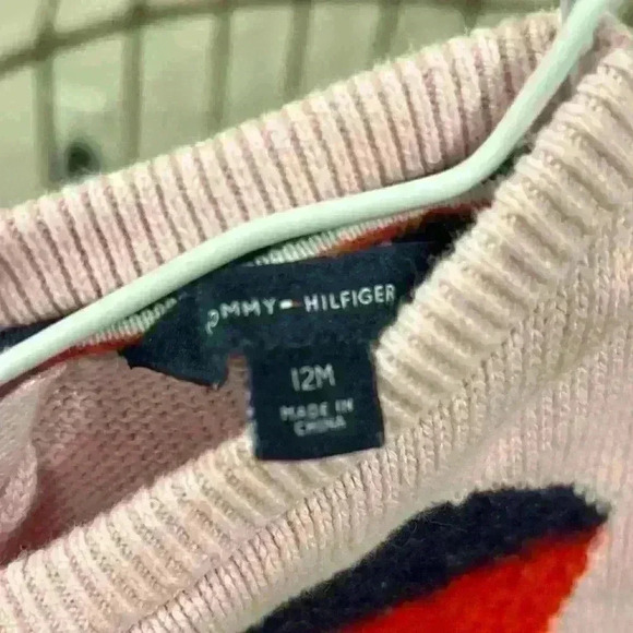 Tommy Hilfiger Baby Girl's Pink Sweater Size 12  Months - Picture 4 of 4